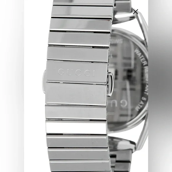 NEW in Box GUCCI Quiet Luxury Crystal Mother-of-Pearl Watch w Authenticity Cert. - Picture 9 of 12